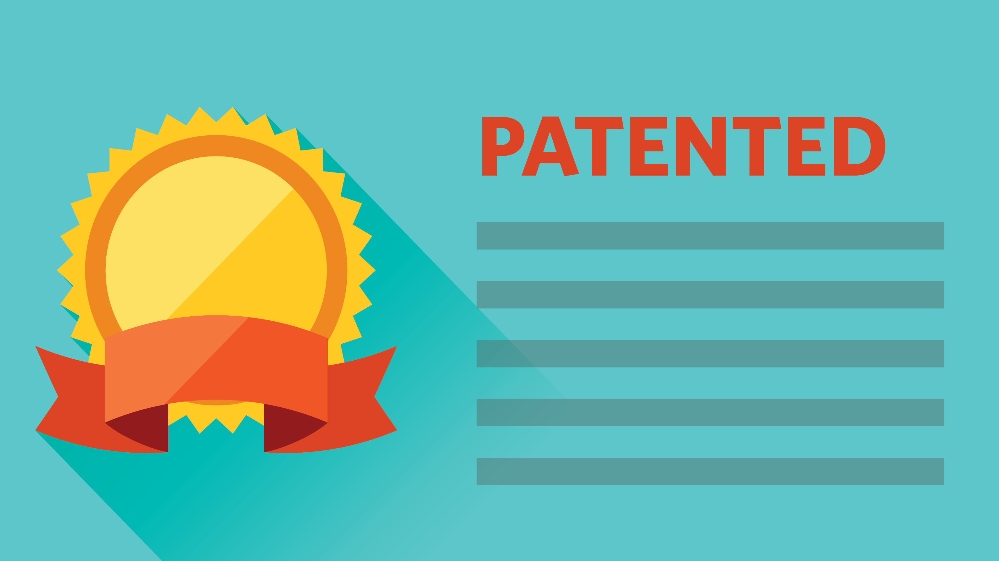 Illustration of a patent grant