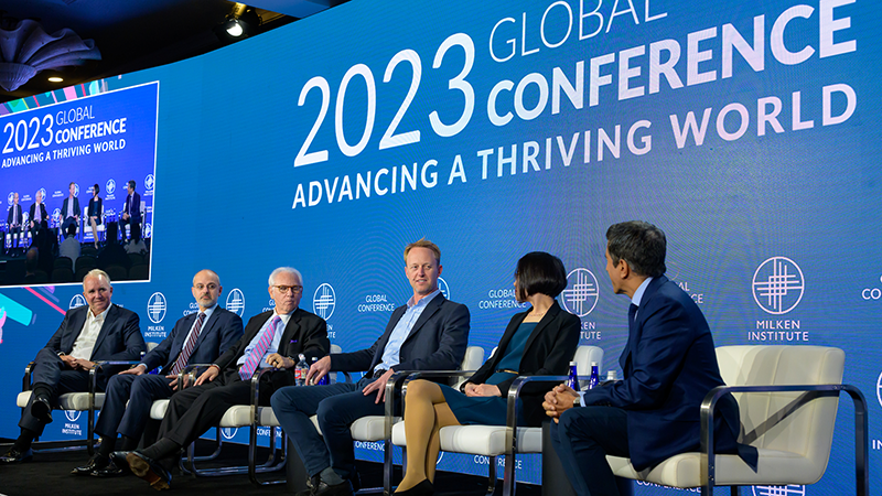 Milken Global Conference panel entitled “The Drive Toward More Non-Invasive Treatments for Patients.”