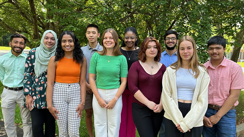 Group photo of the Focused Ultrasound Foundation 2023 Summer Interns
